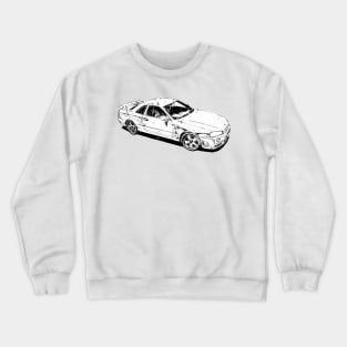 Atsuro Kawai's Nissan Skyline [ Initial D ] Crewneck Sweatshirt